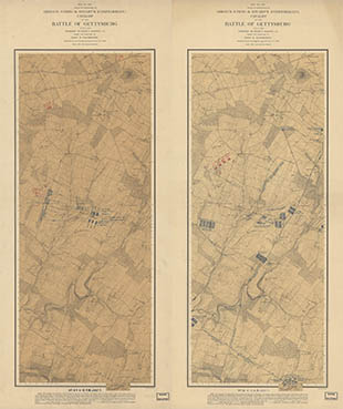 The Bachelder map, click for larger image
