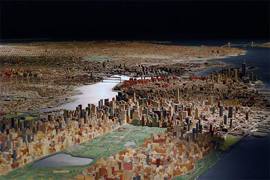 Panorama of New York, click for larger image
