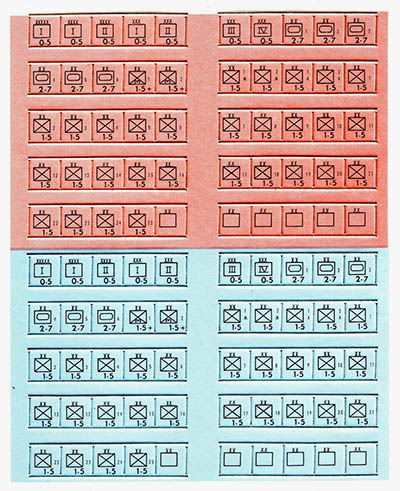 Tactics II countersheet, click for larger image