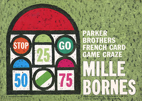 Mille Bornes, 1962, click for larger image