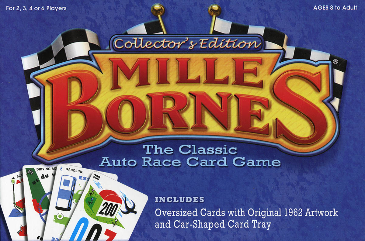 Mille Bornes Card Game (1960 Parker Brothers Bilingual Edition