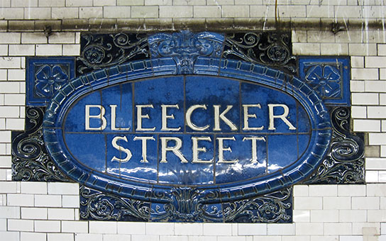 Bleecker Street Station, click for larger image