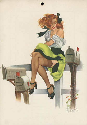 1948 Esquire calendar, click for larger image