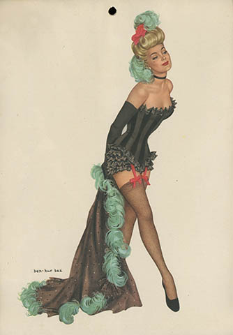 1948 Esquire calendar, click for larger image