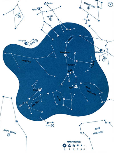 constellation star chart