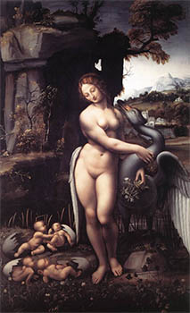 Leda and the Swan, click for larger image