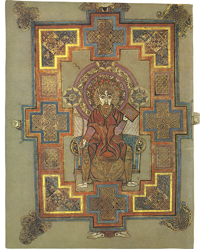 The Book of Kells, click for larger image