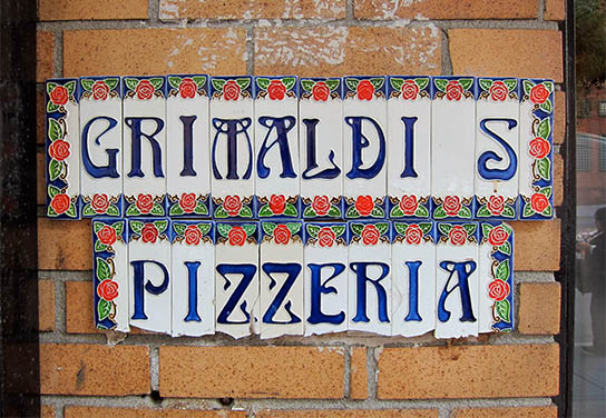 Grimaldi's, click for larger image