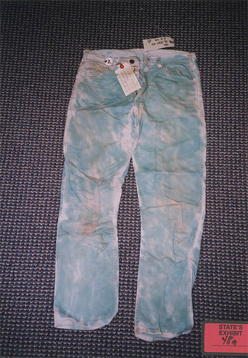 Michael's pants, click for larger image