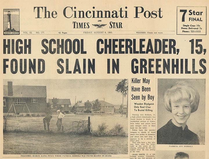 Cincinnati Post, August 9, 1963, click for larger image