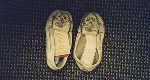 Patty's moccasins, click for larger image